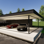 Interieurarchitect België inrichting limburg render garage outdoor