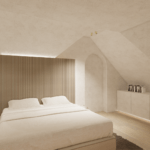 Interieurarchitect België inrichting limburg render slaapkamer